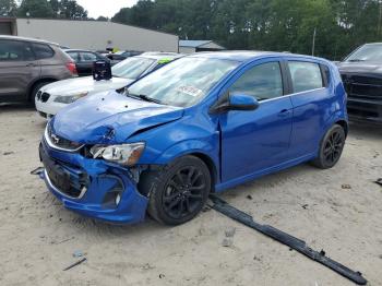  Salvage Chevrolet Sonic