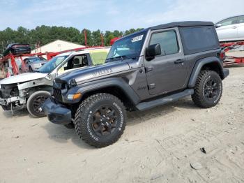  Salvage Jeep Wrangler