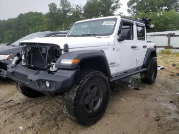  Salvage Jeep Wrangler