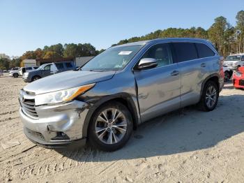  Salvage Toyota Highlander