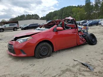  Salvage Toyota Corolla