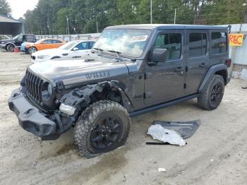  Salvage Jeep Wrangler