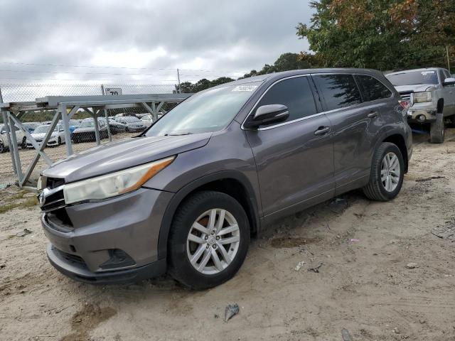  Salvage Toyota Highlander