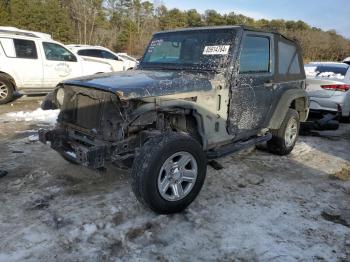  Salvage Jeep Wrangler