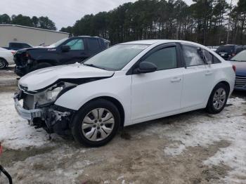  Salvage Chevrolet Cruze