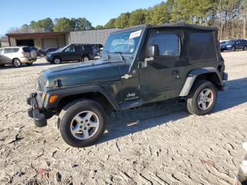  Salvage Jeep Wrangler