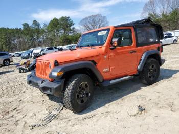  Salvage Jeep Wrangler