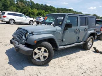  Salvage Jeep Wrangler