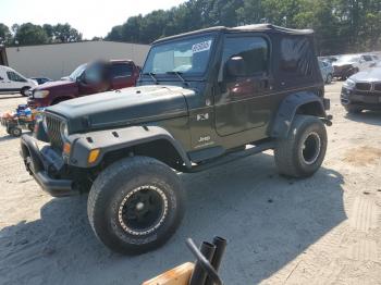 Salvage Jeep Wrangler