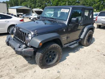  Salvage Jeep Wrangler