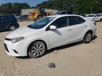  Salvage Toyota Corolla