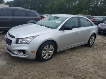  Salvage Chevrolet Cruze
