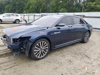  Salvage Lincoln Continental