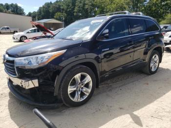  Salvage Toyota Highlander