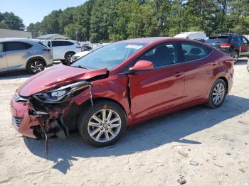  Salvage Hyundai ELANTRA