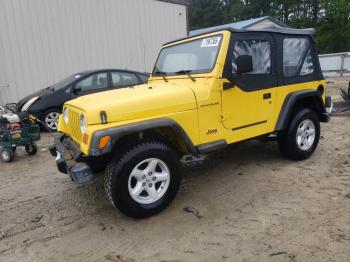  Salvage Jeep Wrangler