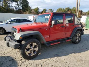  Salvage Jeep Wrangler