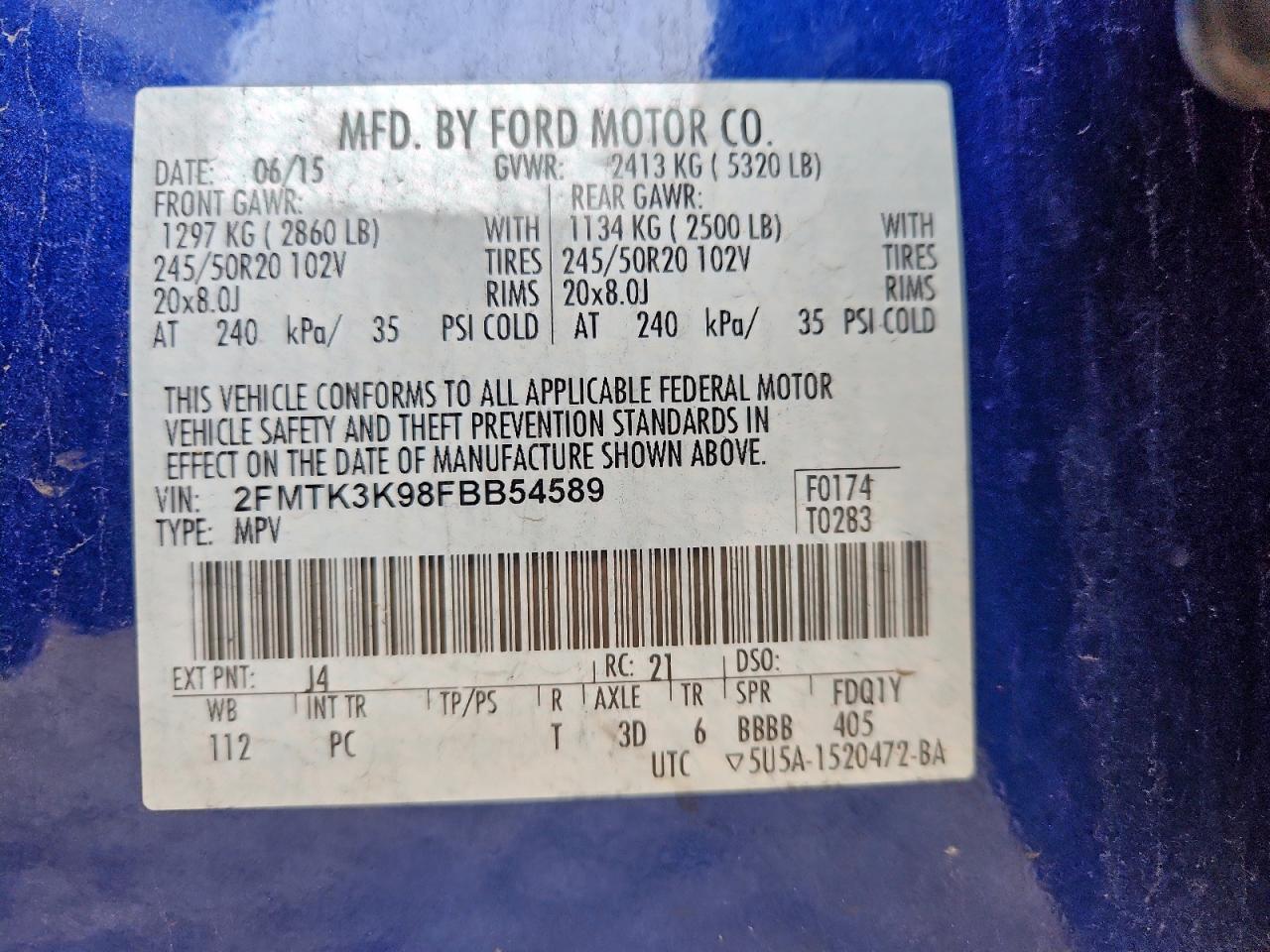 Ford Edge Titanium Image 3