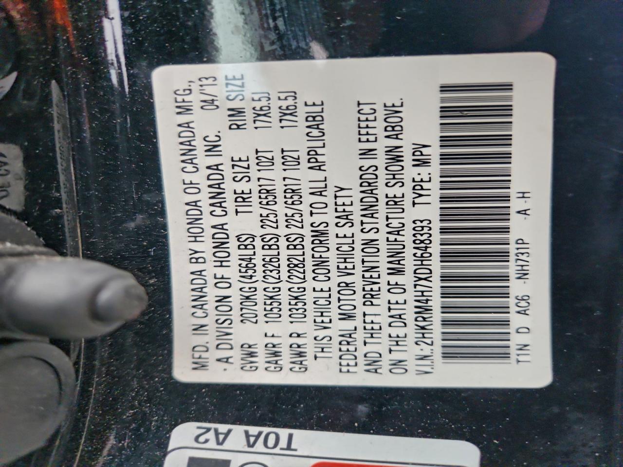 Honda Crv Exl Image 9