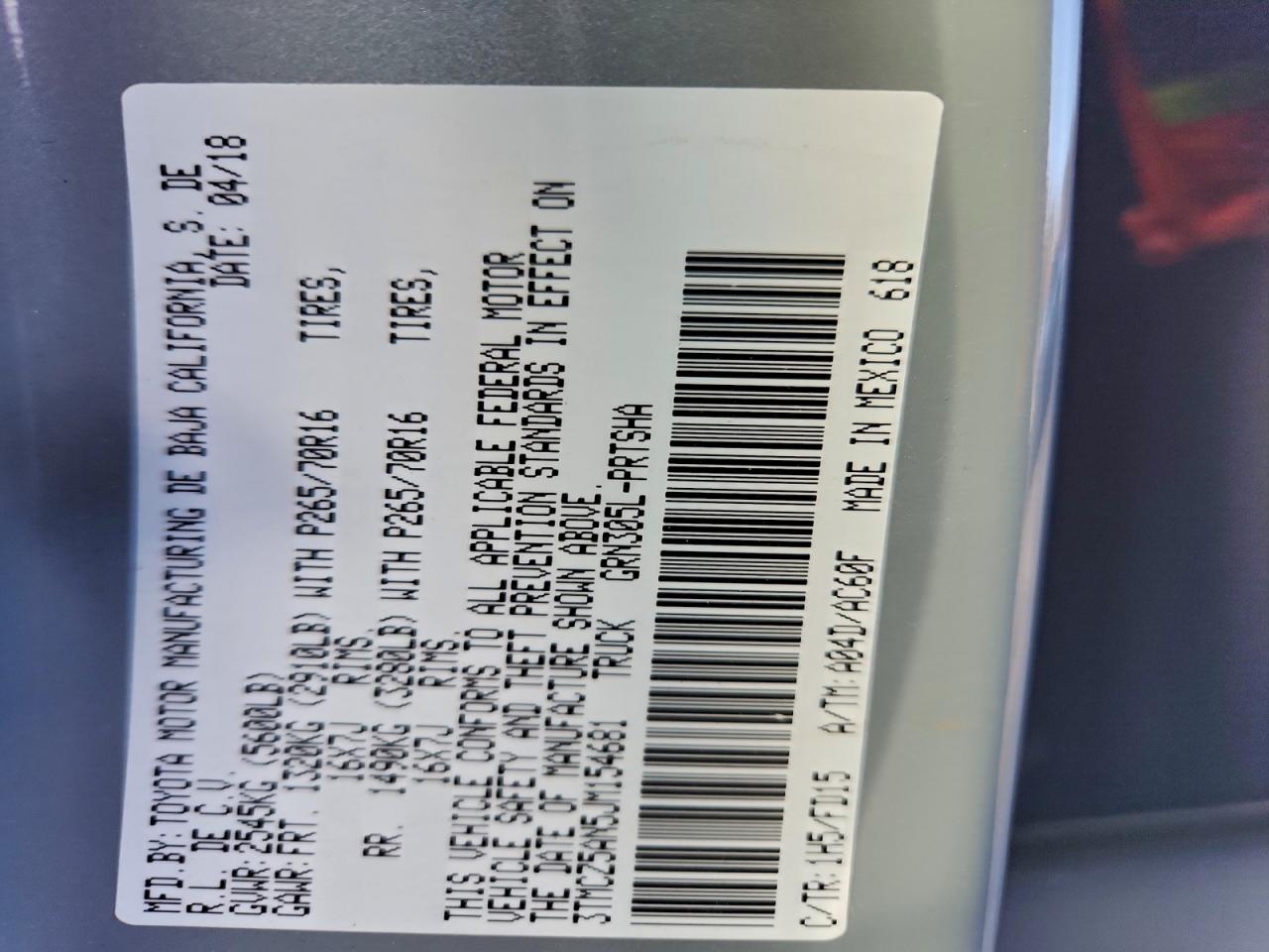 Toyota Tacoma Double Cab Image 5