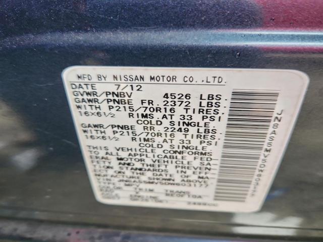 Nissan Rogue S Image 10