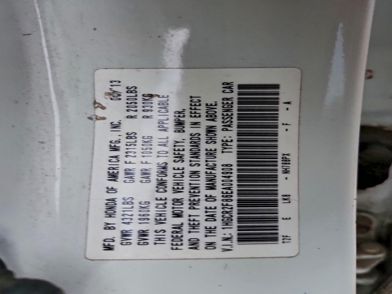 Honda Accord Exl Image 10