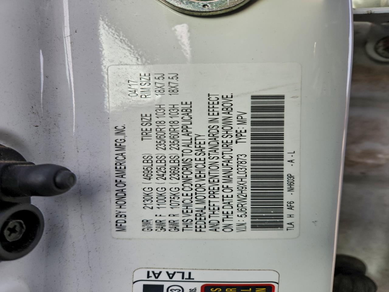 Honda Crv Touring Image 10