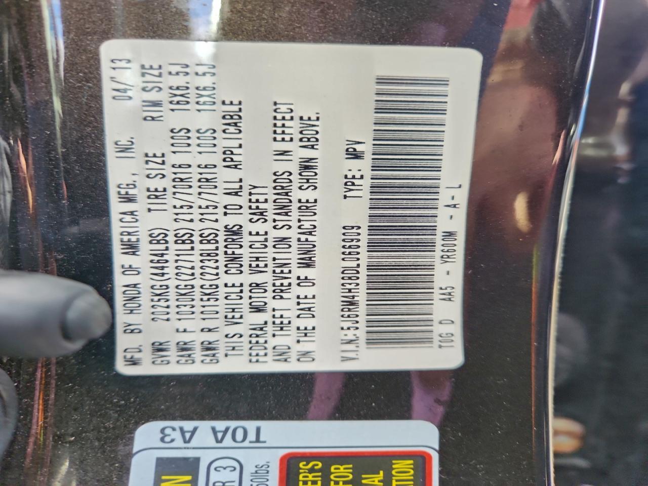 Honda Crv Lx Image 11