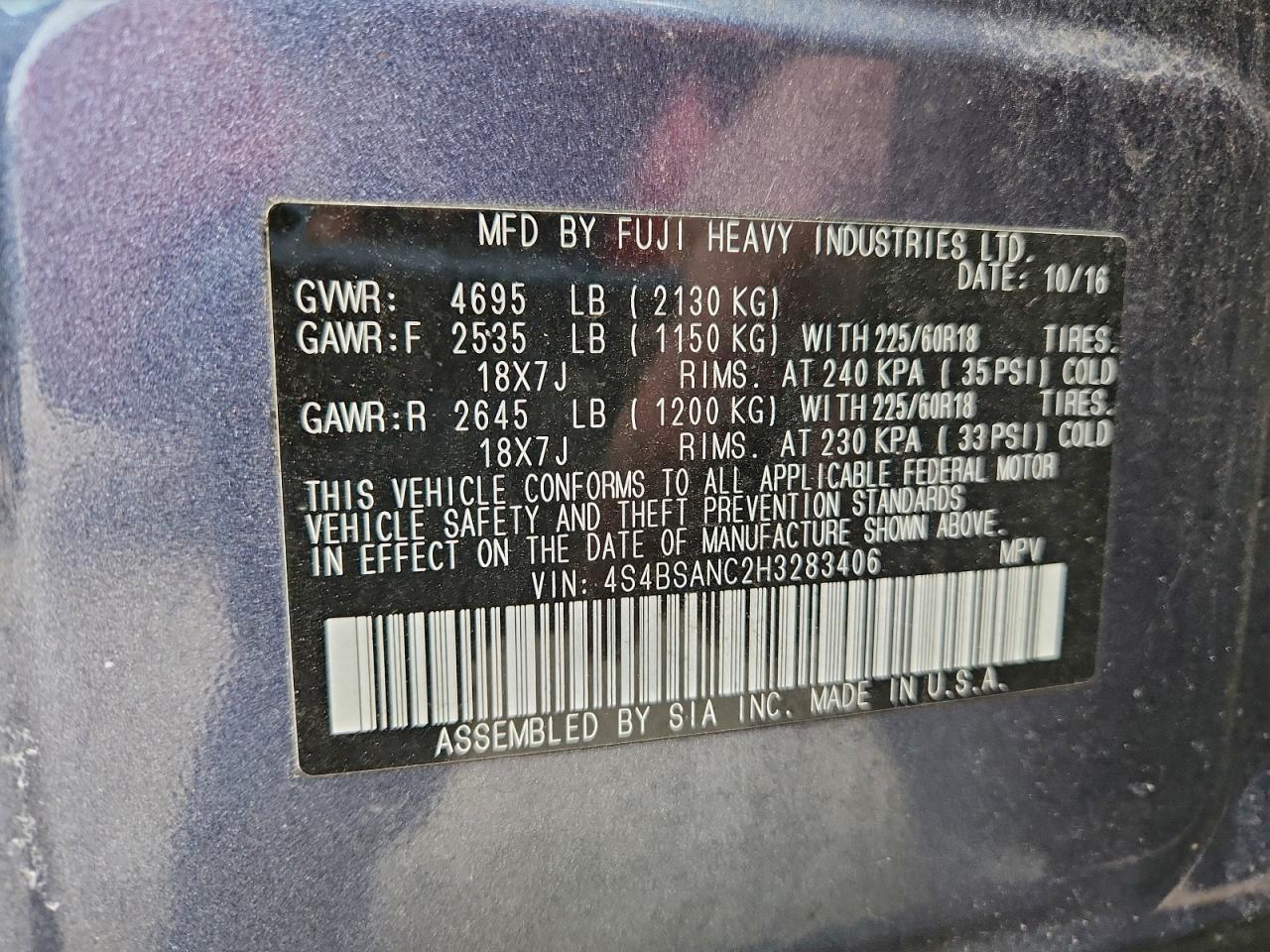 Subaru Outback 2.5i Limited Image 9