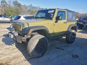  Salvage Jeep Wrangler