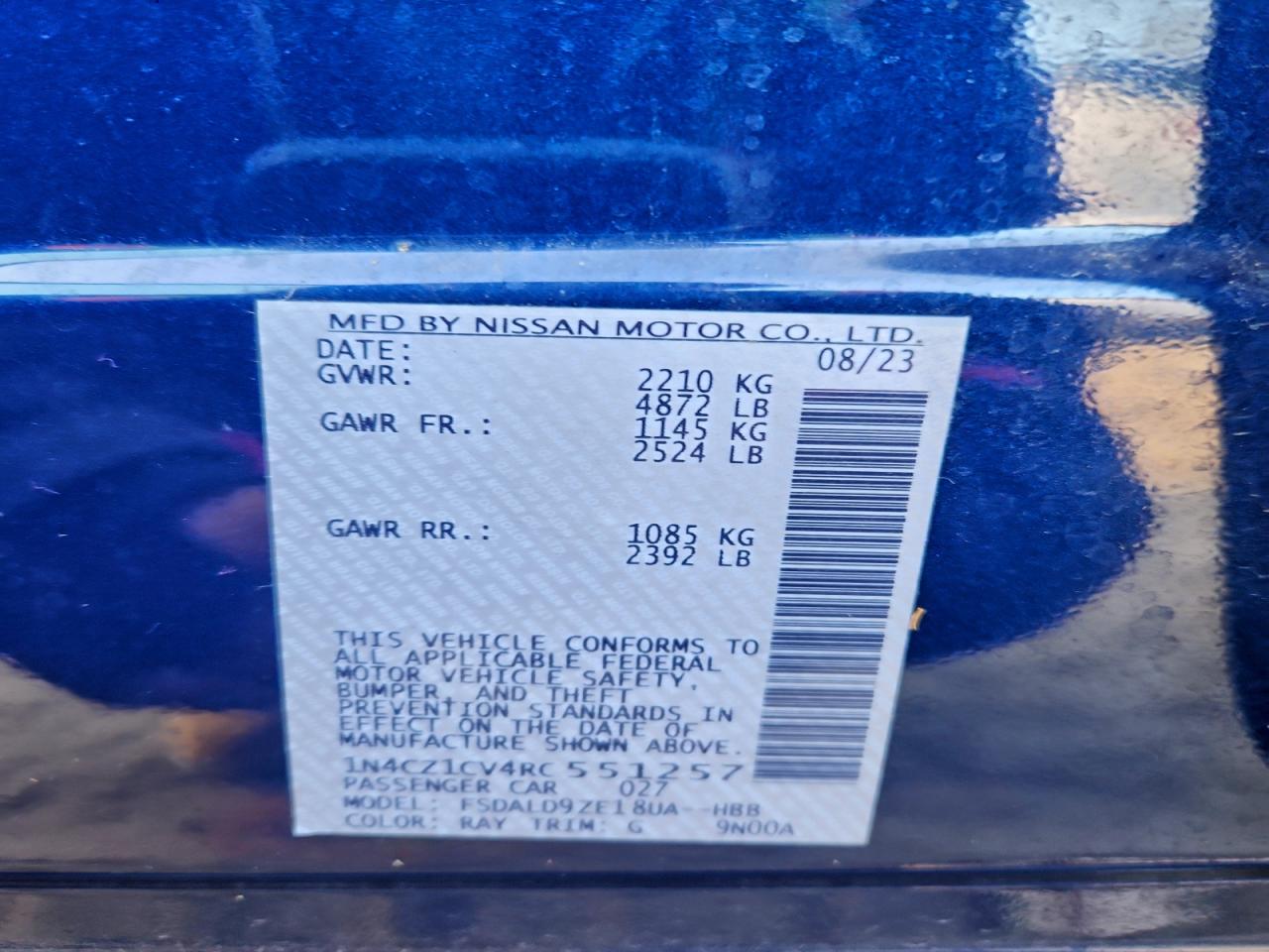 Nissan LEAF Sv Plus Image 11